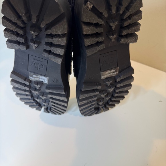 Dolce Vita Black Studded Landun Lug Sole Platform Loafers size 8.5 - Picture 10 of 10